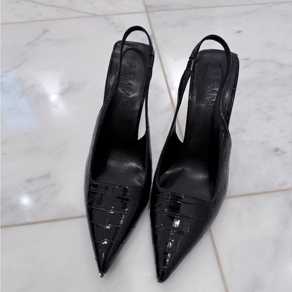 Femme LA G63 Slingback Pumps